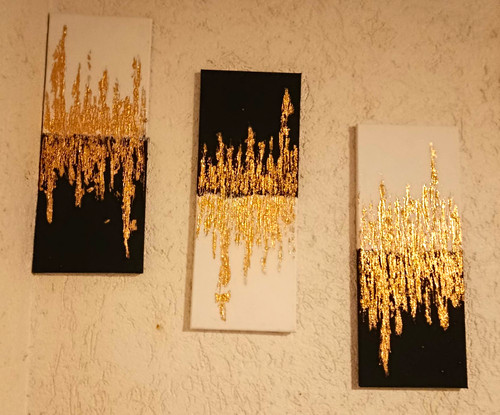 Abstraktes kunstbild gemälde - abstraktes,