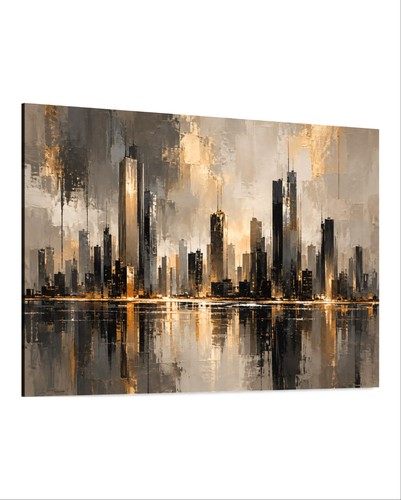 Abstraktes leinwand bild - abstraktes,