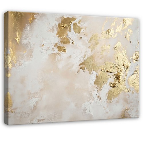 Leinwand bilder abstrakt gold - bilder,