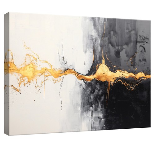 Leinwand bilder abstrakt gold - bilder,