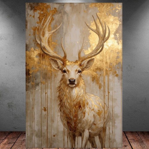 Leinwand bilder xxl hirsch - bilder,