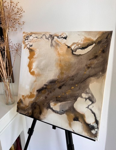 Leinwand bild abstrakt - leinwand,