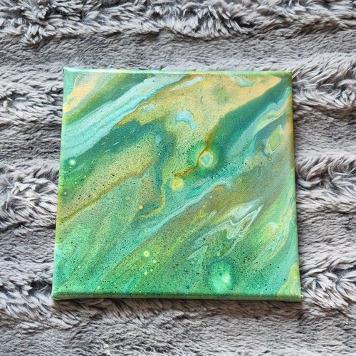 Abstraktes acrylgemälde auf - abstraktes,