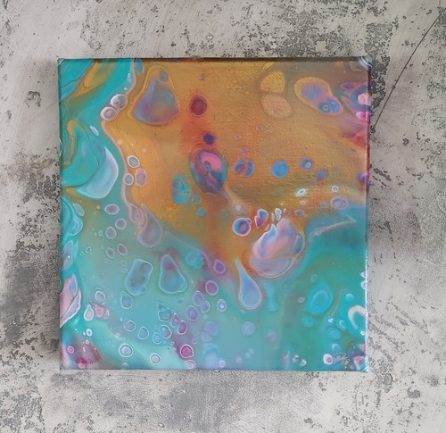Selbstgemacht bild acryl - bild;,
