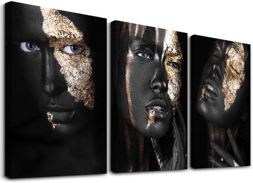 Bilder leinwand frau gold - bilder,