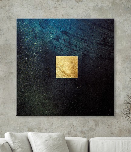 Gold abstrakt leinwand - 24,