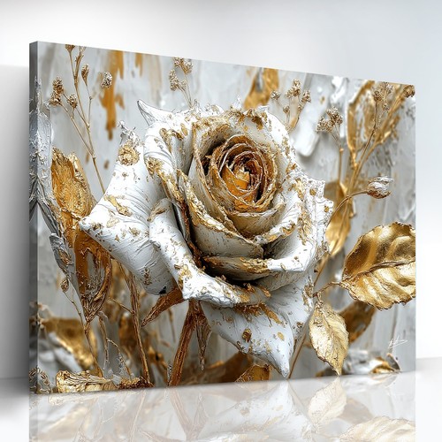 Xxl leinwand bild rose - leinwand,